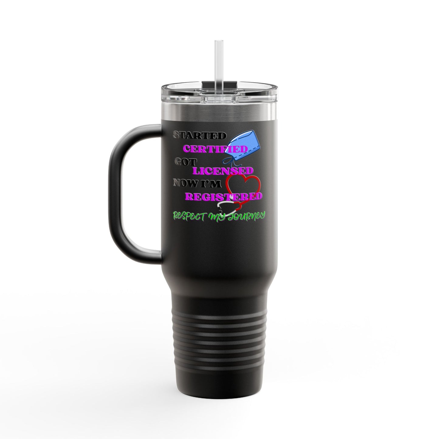 Certified Travel Mug, Licensed Cup for Professionals