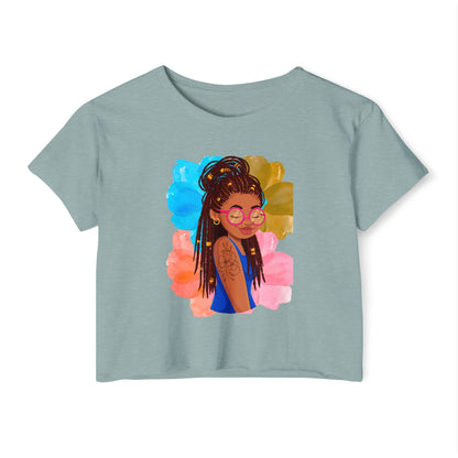 Bohemian Vibes Festival Crop Top