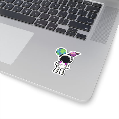 Astronaut_ Kiss-Cut Stickers