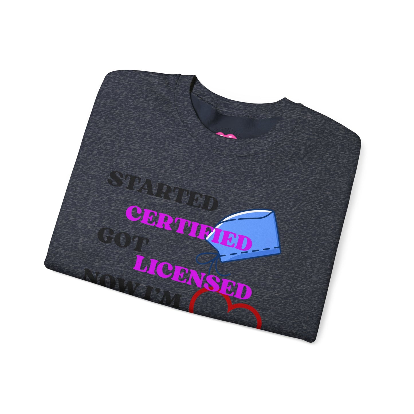 Certified Journey Unisex Sweatshirt, Motivational Crewneck