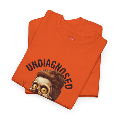 Undiagnosed Skeleton Tee, Funny Graphic T-Shirt