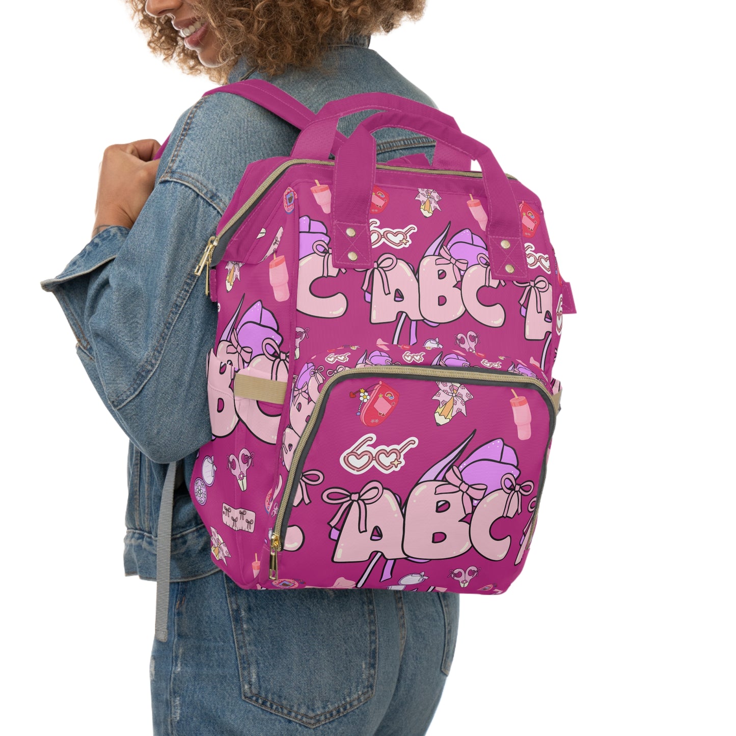 Stylish Multifunctional Diaper Backpack for On-the-Go Parents