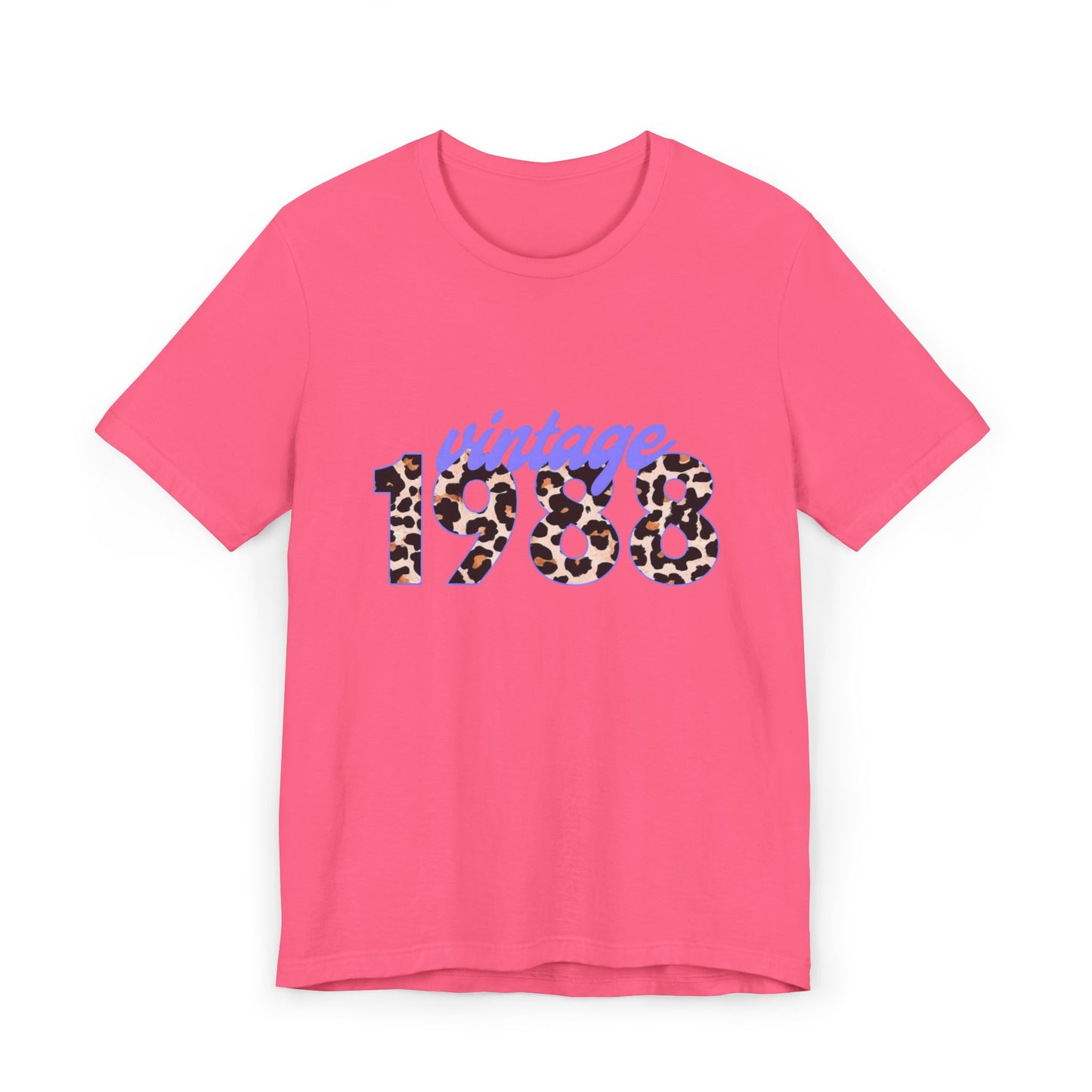 Vintage 1988 Unisex Jersey T-Shirt, Retro Graphic Tee