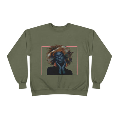 Unisex EcoSmart® Crewneck Sweatshirt with Artistic Graphic