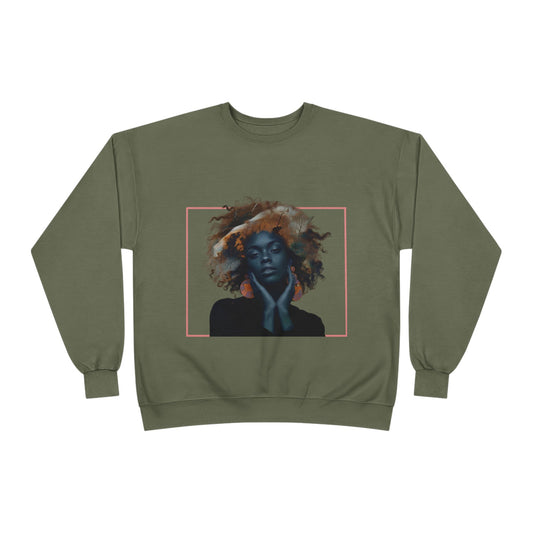 Unisex EcoSmart® Crewneck Sweatshirt with Artistic Graphic