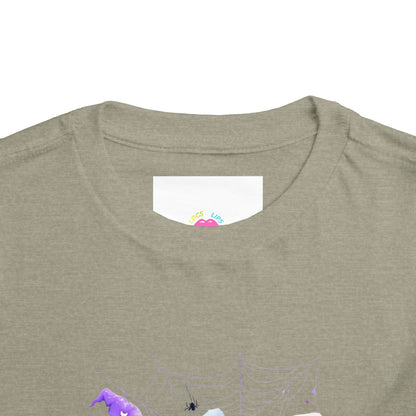Cute & Cursed Toddler Tee, Halloween Shirt for Kids