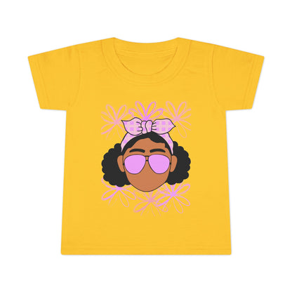 Trendy Toddler Tee: Cool Shades Design