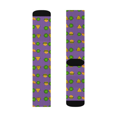 Purple Munchie Socks| Unisex