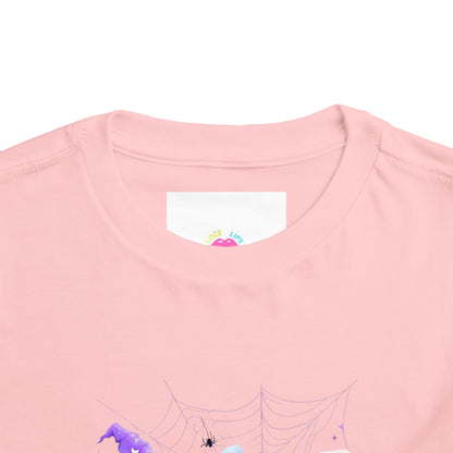 Cute & Cursed Toddler Tee, Halloween Shirt for Kids