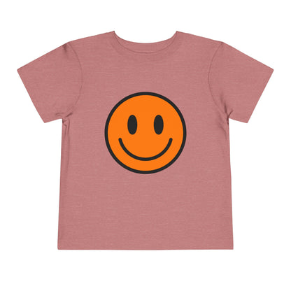 Smiley Face Toddler Tee, Cute Kid's Shirt