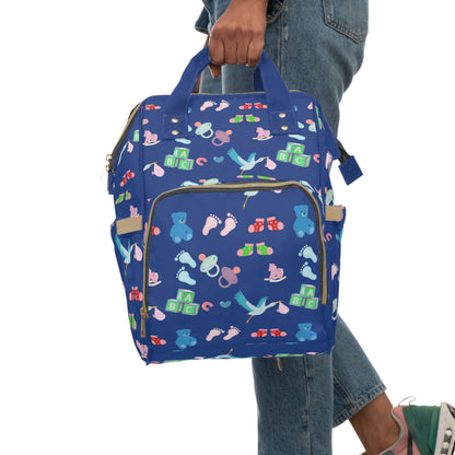 Colorful Baby Diaper Backpack - Ideal for Parents