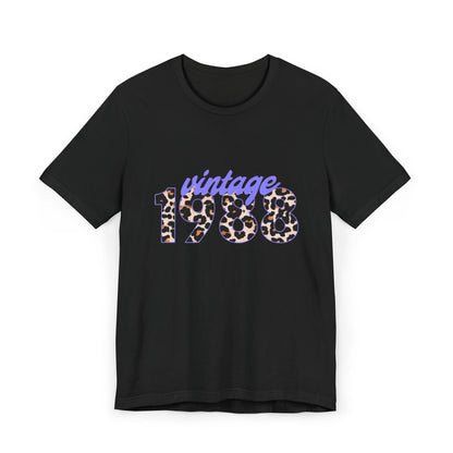 Vintage 1988 Unisex Jersey T-Shirt, Retro Graphic Tee