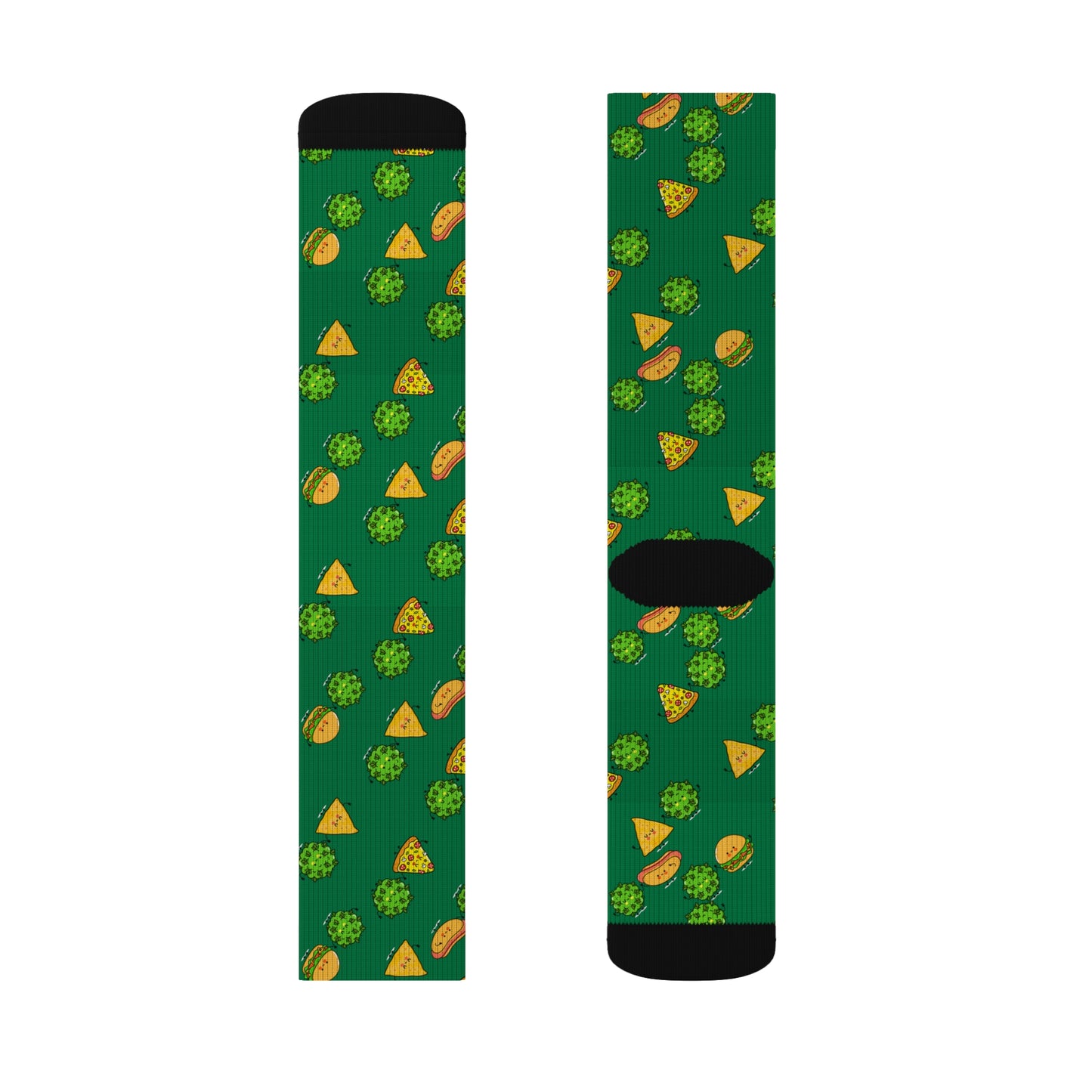 Green Munchies Socks| Unisex