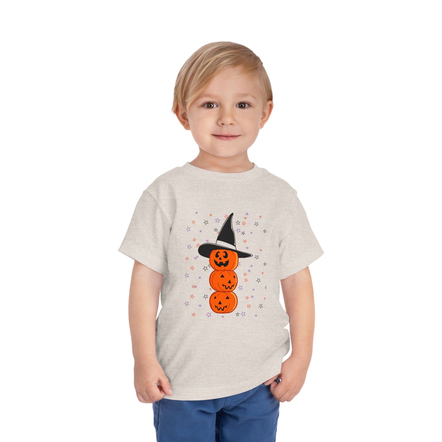 Halloween Pumpkin Tee for Toddlers, Cute Kids Shirt