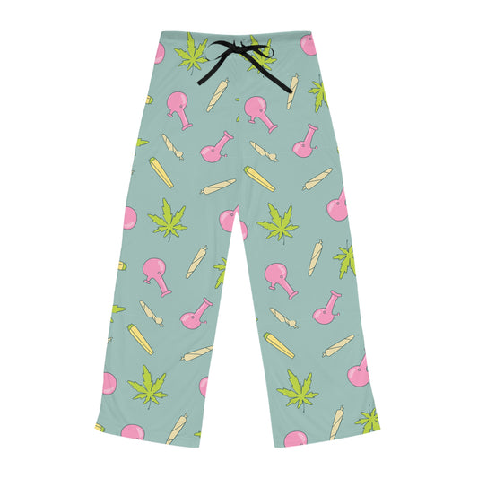 Playful Cannabis Pajama Pants