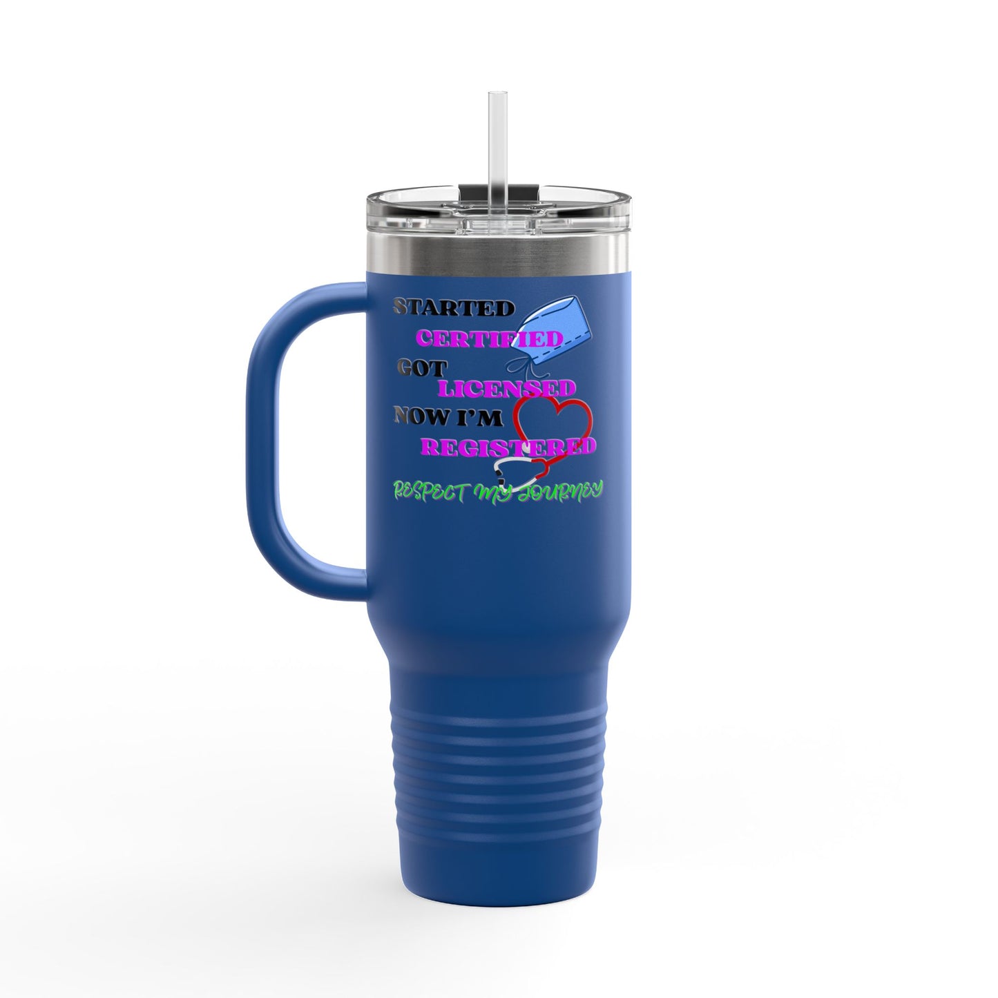 Certified Travel Mug, Licensed Cup for Professionals