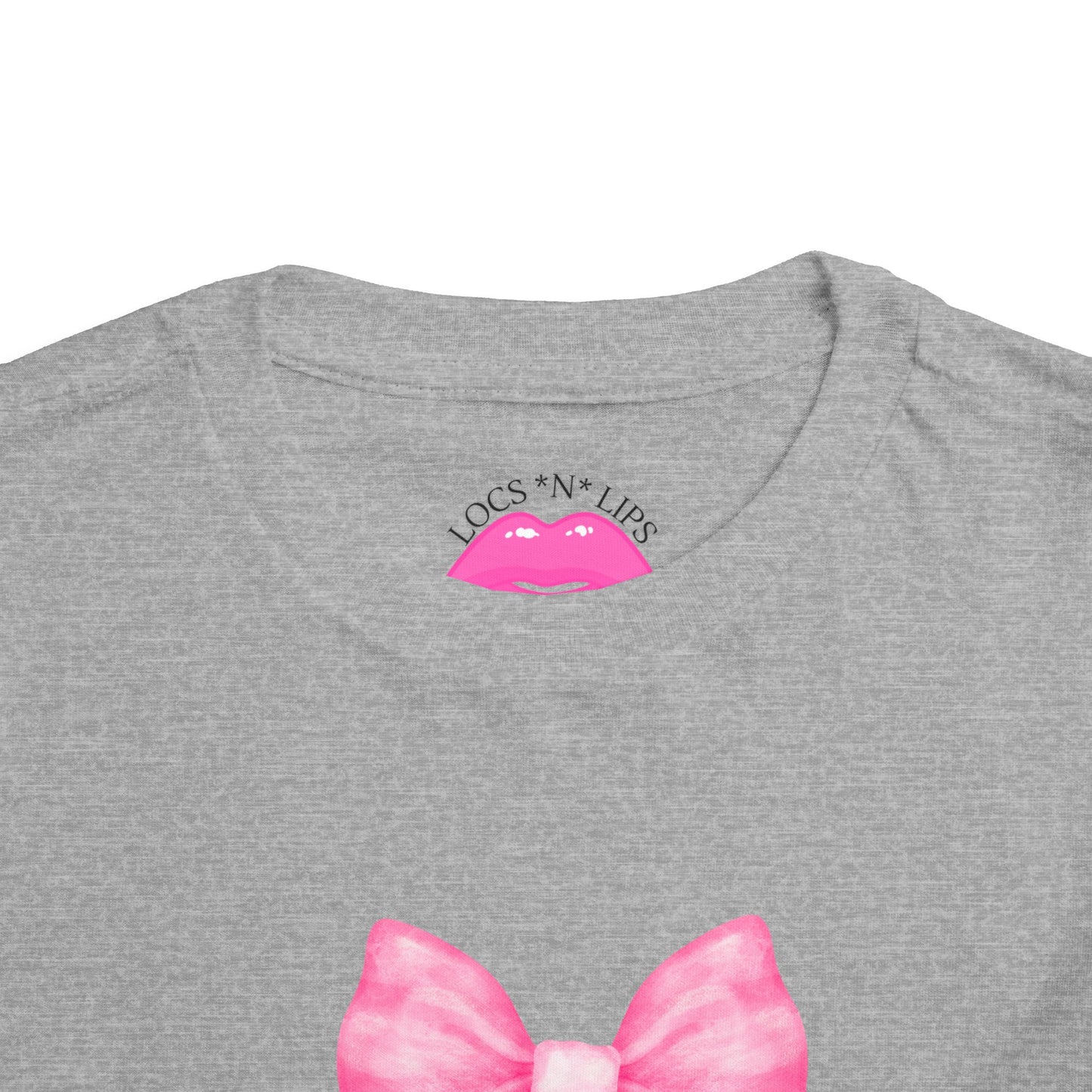 Cute Toddler Tee with Pink Bow Boots Design