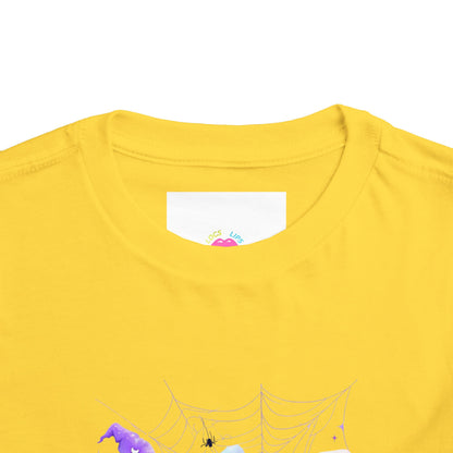 Cute & Cursed Toddler Tee, Halloween Shirt for Kids