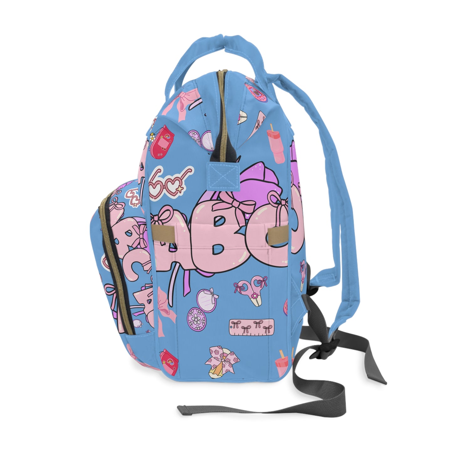 Stylish Multifunctional Diaper Backpack for On-the-Go Parents