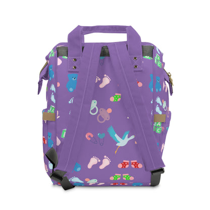 Colorful Baby Diaper Backpack - Ideal for Parents