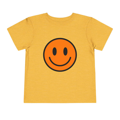 Smiley Face Toddler Tee, Cute Kid's Shirt