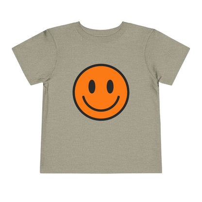 Smiley Face Toddler Tee, Cute Kid's Shirt