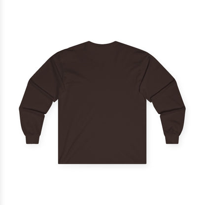 Skull Graphic Tee, Cool Casual Wear, Unisex Long Sleeve Shirt