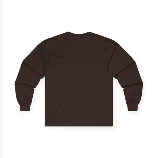 Skull Graphic Tee, Cool Casual Wear, Unisex Long Sleeve Shirt