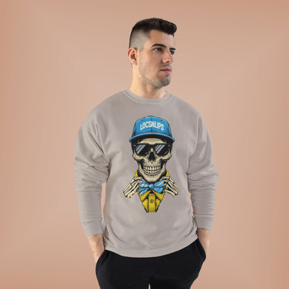 Skeleton Crewneck Sweatshirt, Unisex Sweatshirt