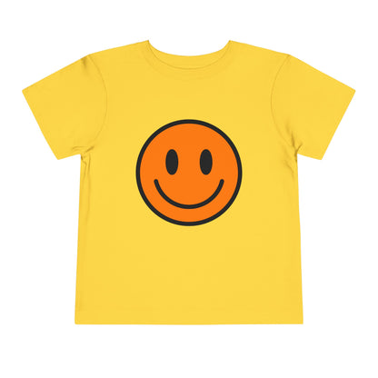 Smiley Face Toddler Tee, Cute Kid's Shirt