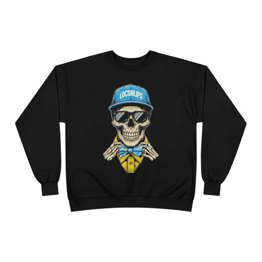 Skeleton Crewneck Sweatshirt, Unisex Sweatshirt