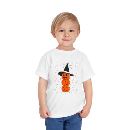 Halloween Pumpkin Tee for Toddlers, Cute Kids Shirt