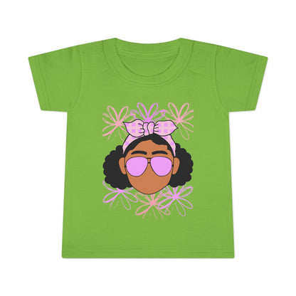 Trendy Toddler Tee: Cool Shades Design