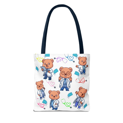Cute Doctor Bear Tote Bag, Medical Student Gift