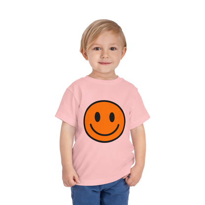 Smiley Face Toddler Tee, Cute Kid's Shirt