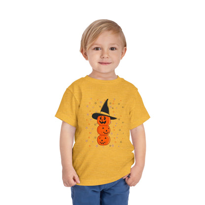 Halloween Pumpkin Tee for Toddlers, Cute Kids Shirt