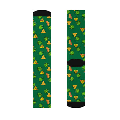 Green Munchies Socks| Unisex