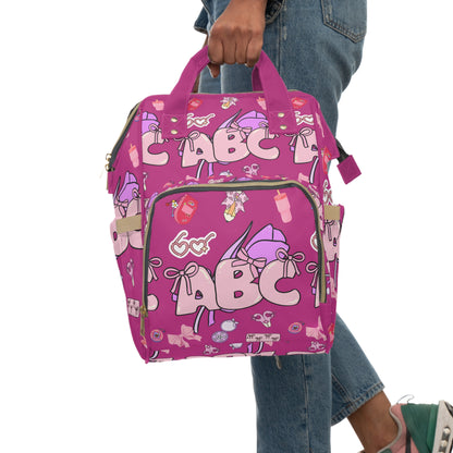 Stylish Multifunctional Diaper Backpack for On-the-Go Parents