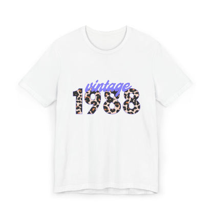 Vintage 1988 Unisex Jersey T-Shirt, Retro Graphic Tee
