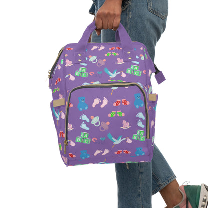 Colorful Baby Diaper Backpack - Ideal for Parents