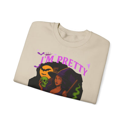 Spooky Vibes Crewneck Sweatshirt - Perfect for Halloween