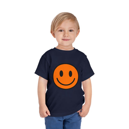 Smiley Face Toddler Tee, Cute Kid's Shirt