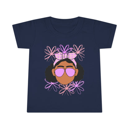 Trendy Toddler Tee: Cool Shades Design