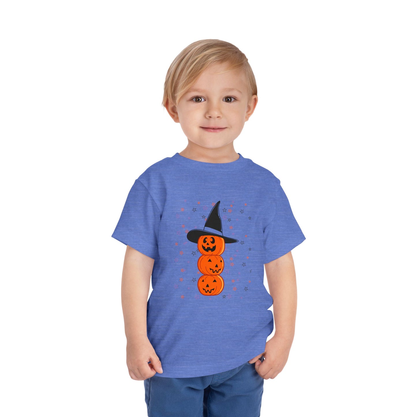 Halloween Pumpkin Tee for Toddlers, Cute Kids Shirt