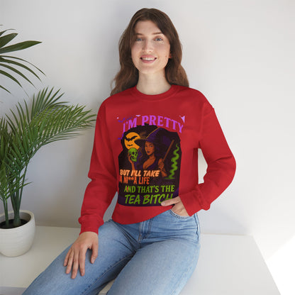 Spooky Vibes Crewneck Sweatshirt - Perfect for Halloween