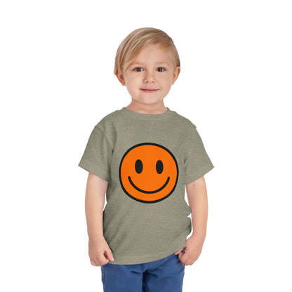 Smiley Face Toddler Tee, Cute Kid's Shirt