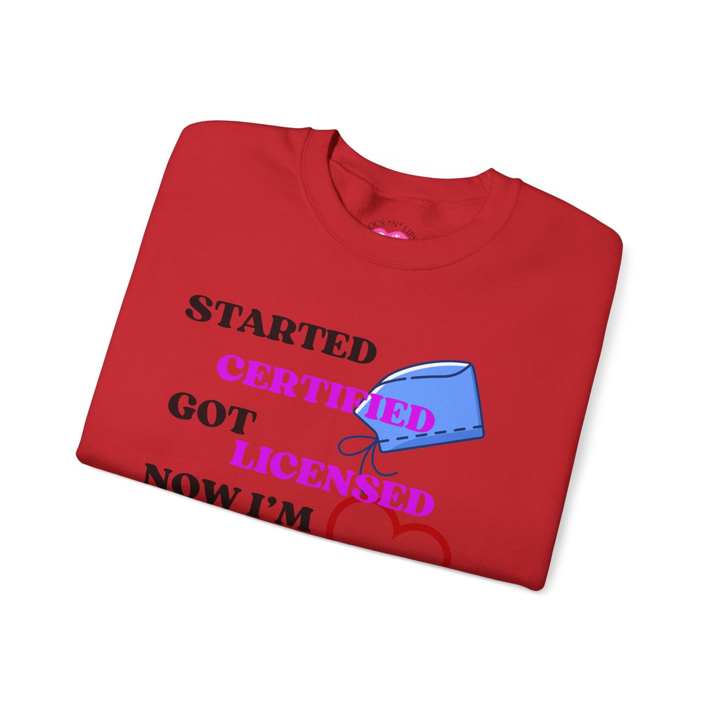 Certified Journey Unisex Sweatshirt, Motivational Crewneck