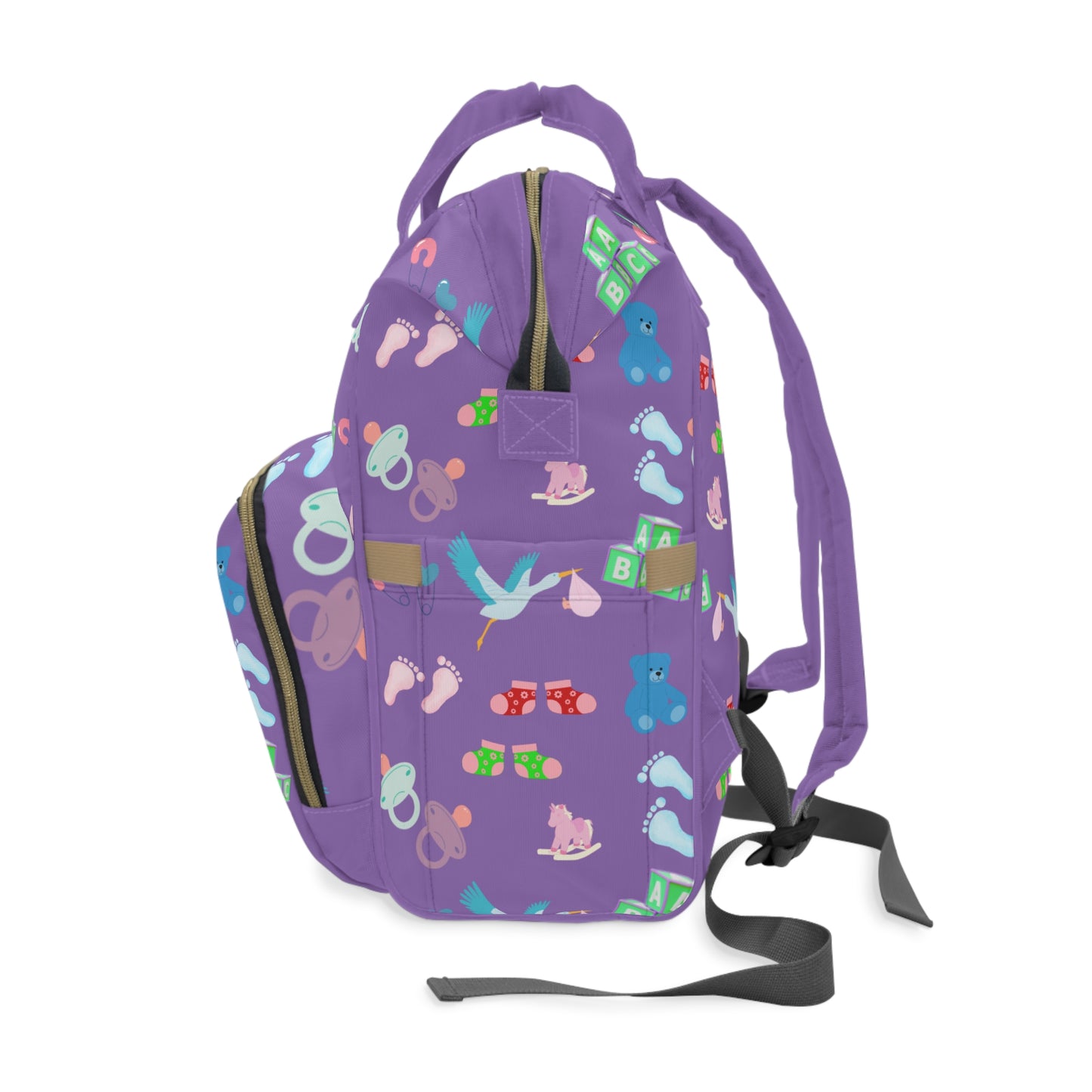 Colorful Baby Diaper Backpack - Ideal for Parents
