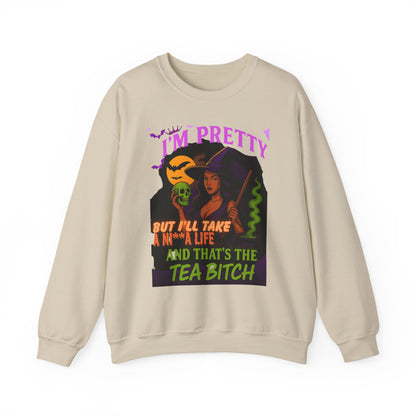Spooky Vibes Crewneck Sweatshirt - Perfect for Halloween