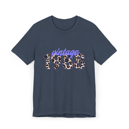 Vintage 1988 Unisex Jersey T-Shirt, Retro Graphic Tee